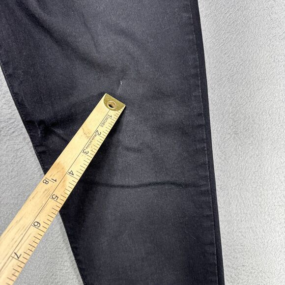 Democracy Ab Solution Jeans Womens 8 Black Stretch Skinny Preppy Gothic Denim - Picture 3 of 12
